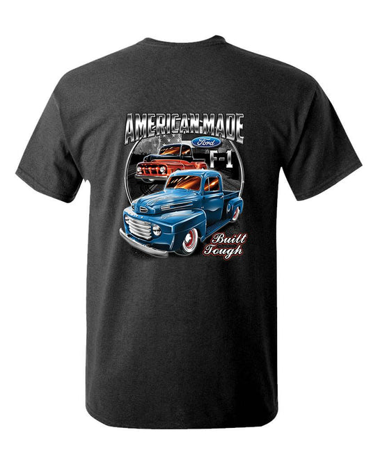 American Made Ford F-1 “Built Tough” Classic Truck T-Shirt
