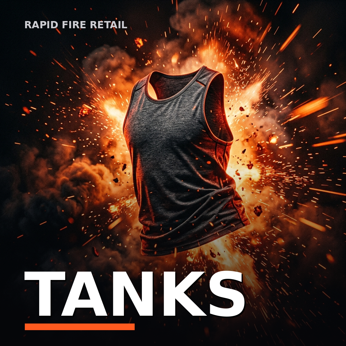Tanks & Sleeveless — Rapid Fire Retail
