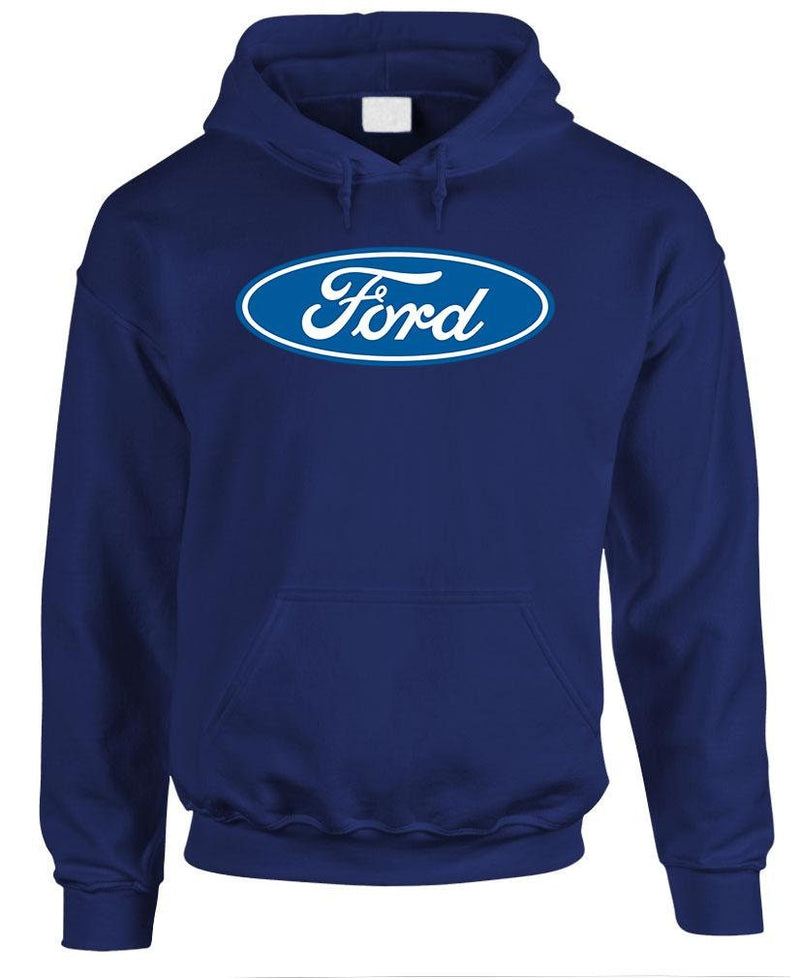 Ford Logo Hoodie Black – Classic Blue Oval Tee for Men & Women | Car Enthusiast
