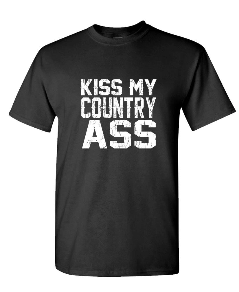38603-Kiss My Country Ass-Cotton Unisex T-Shirt