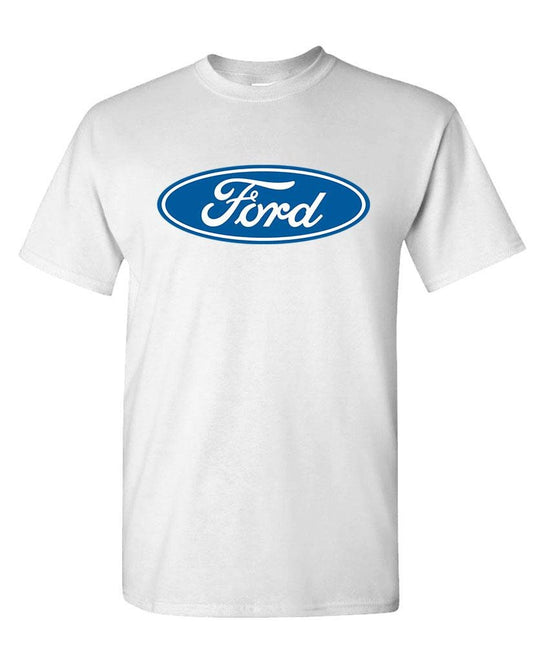 Ford Logo T-Shirt Black – Classic Blue Oval Tee for Men & Women Car Entusiast