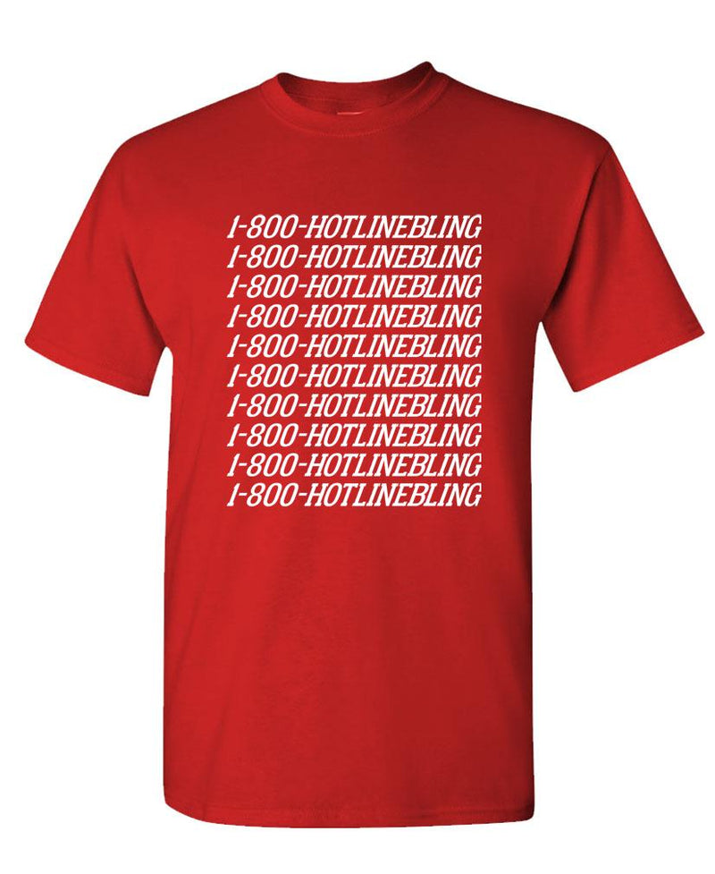 1 800 HOTLINEBLING - Unisex Cotton T-Shirt Tee Shirt