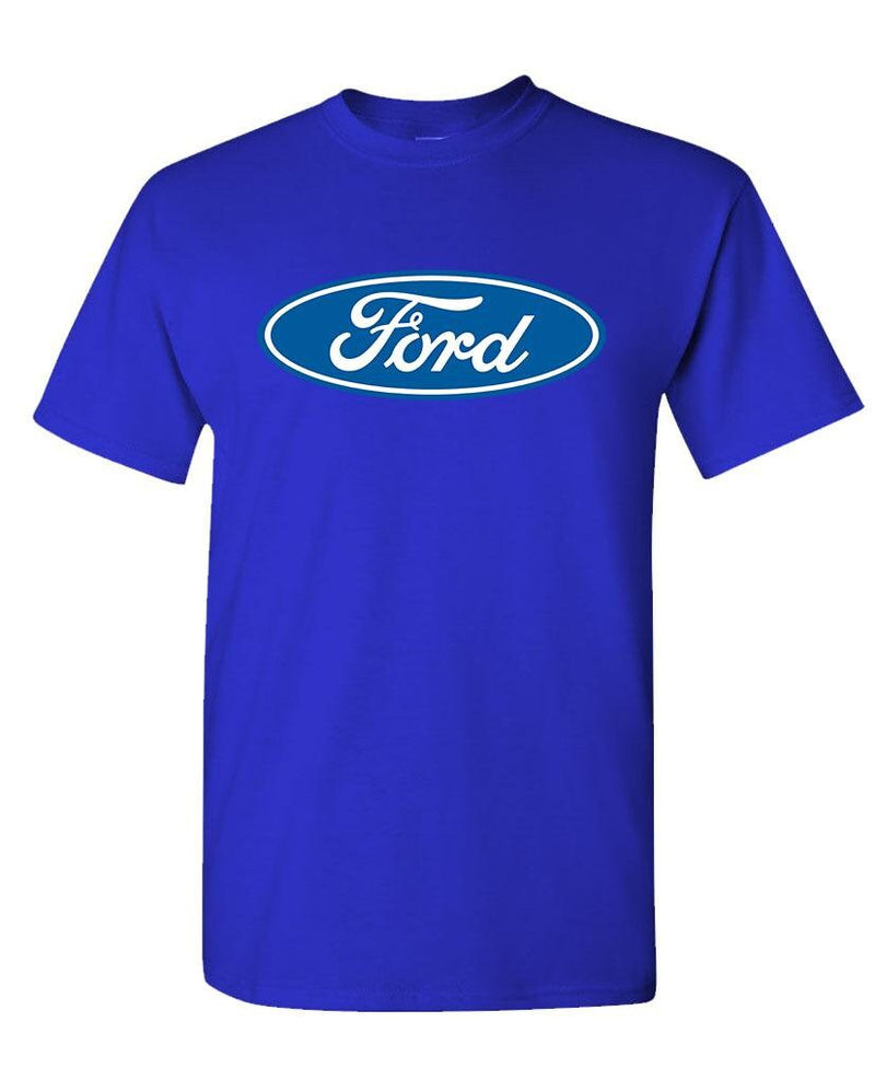 Ford Logo T-Shirt Black – Classic Blue Oval Tee for Men & Women Car Entusiast