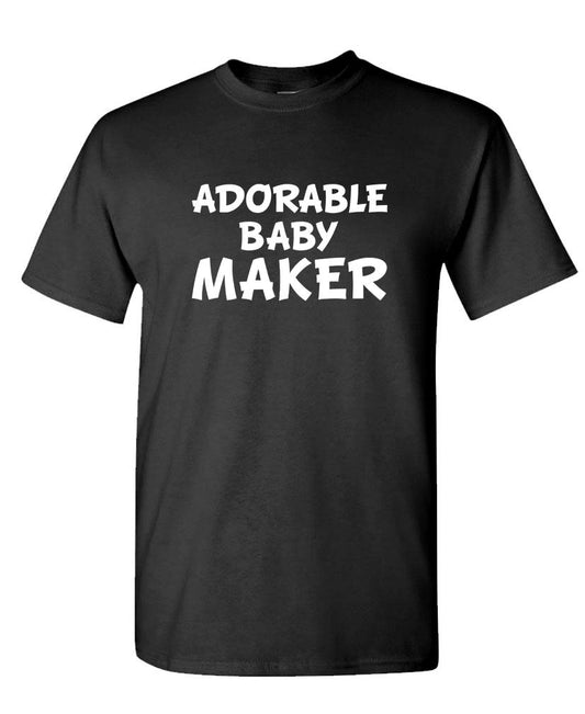 ADORABLE BABY MAKER - Unisex Cotton T-Shirt
