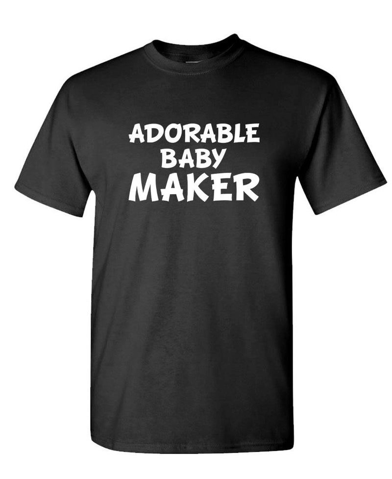 ADORABLE BABY MAKER - Unisex Cotton T-Shirt