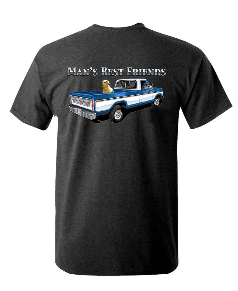 Ford “Man’s Best Friends” Vintage Pickup & Dog T-Shirt