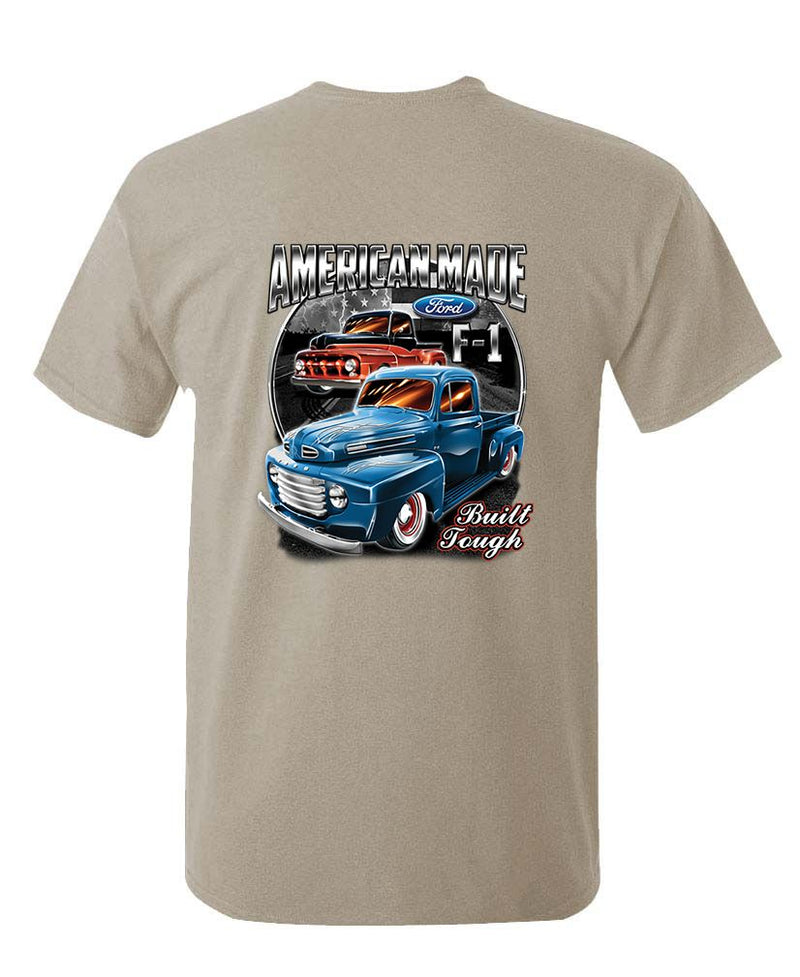 American Made Ford F-1 “Built Tough” Classic Truck T-Shirt