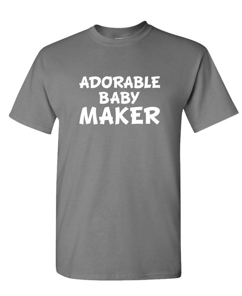 ADORABLE BABY MAKER - Unisex Cotton T-Shirt