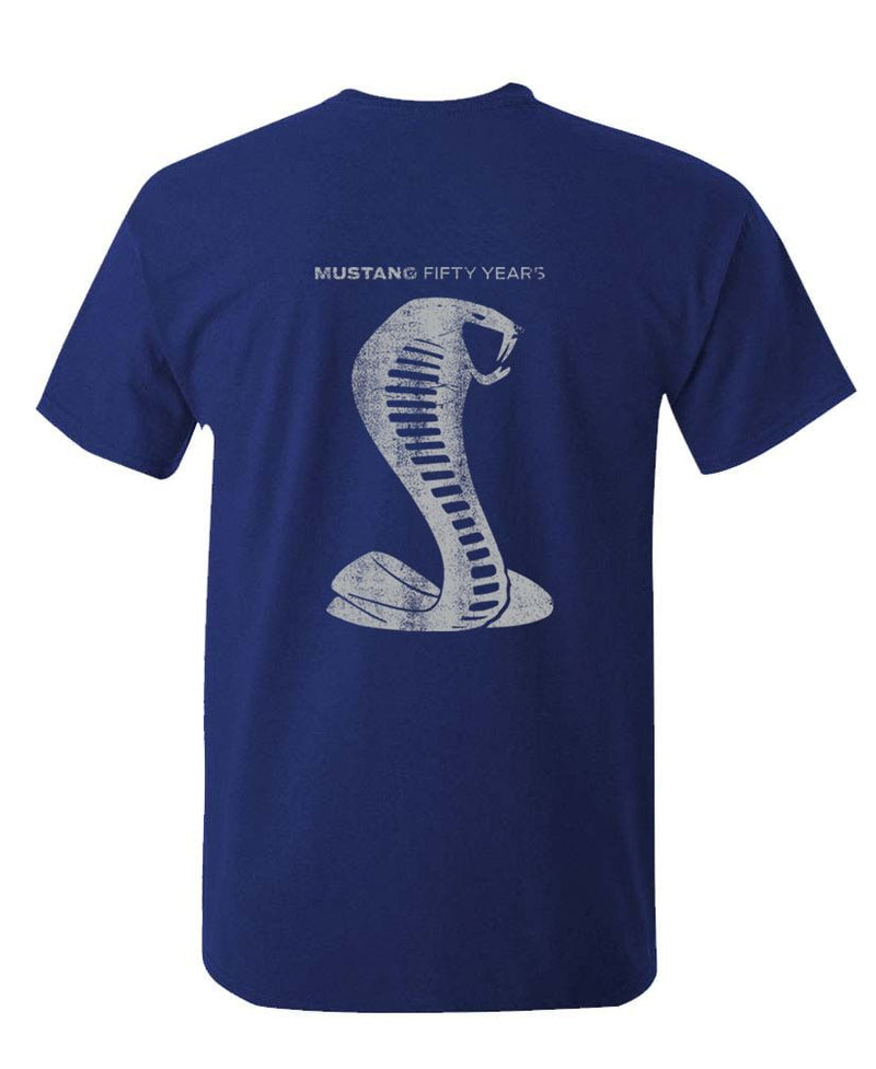 Cobra Mustang 50 Years FORD Cotton Unisex T-shirt