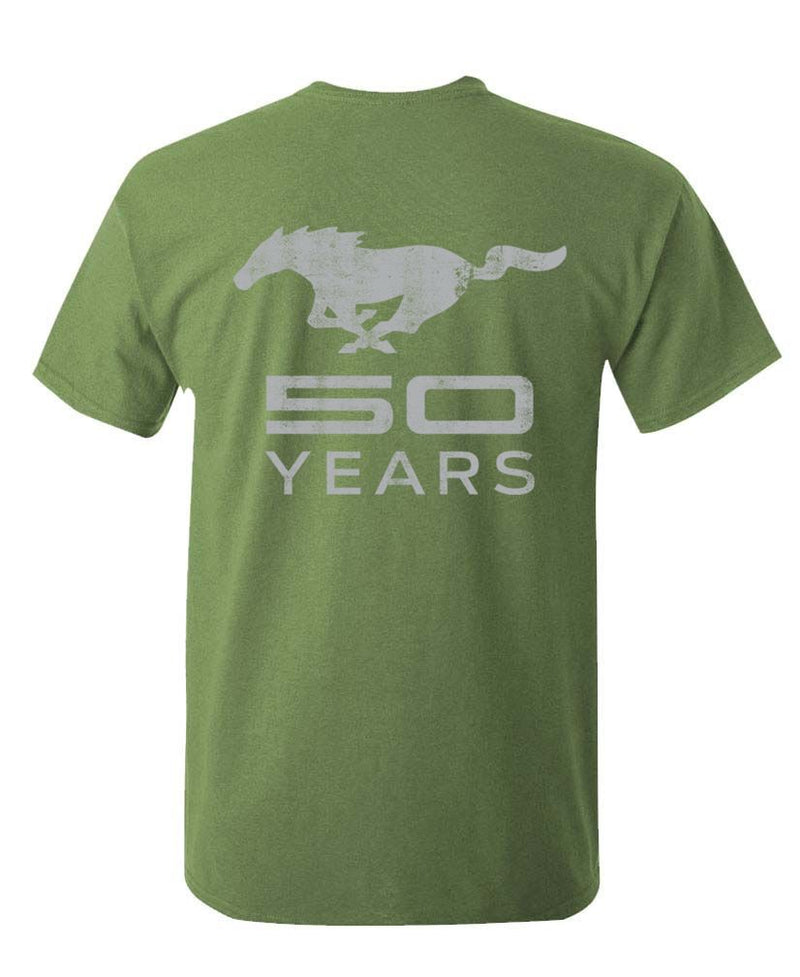 Ford Mustang 50 Years Silver Stripe Unisex T-Shirt