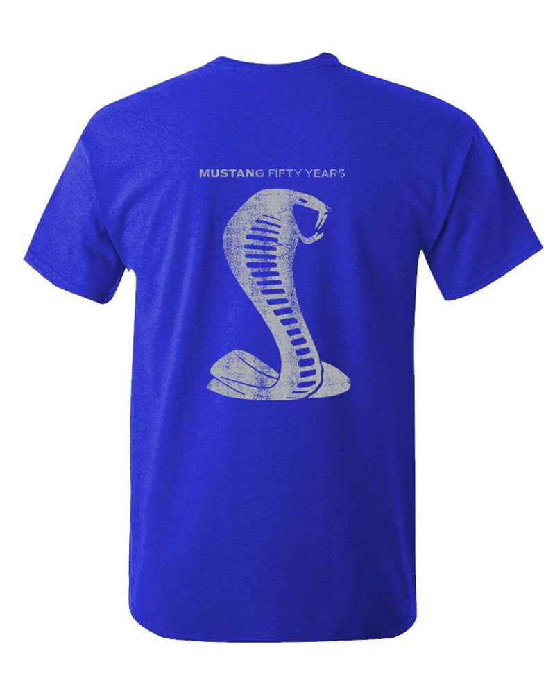 Cobra Mustang 50 Years FORD Cotton Unisex T-shirt
