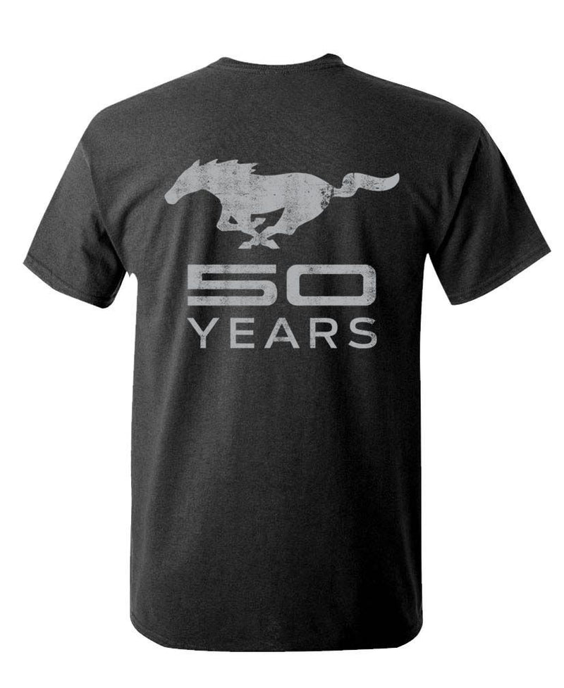 Ford Mustang 50 Years Silver Stripe Unisex T-Shirt