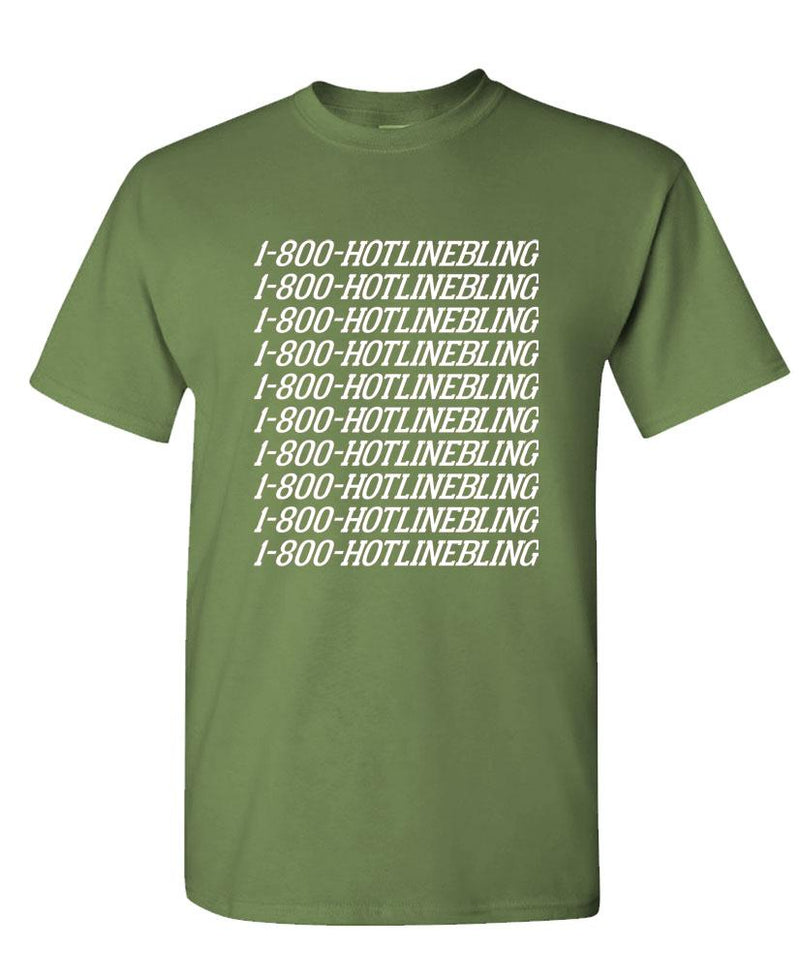 1 800 HOTLINEBLING - Unisex Cotton T-Shirt Tee Shirt