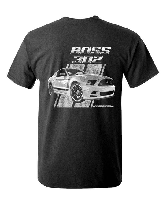 Ford Mustang BOSS 302 Graphic T-Shirt – Official Licensed Apparel