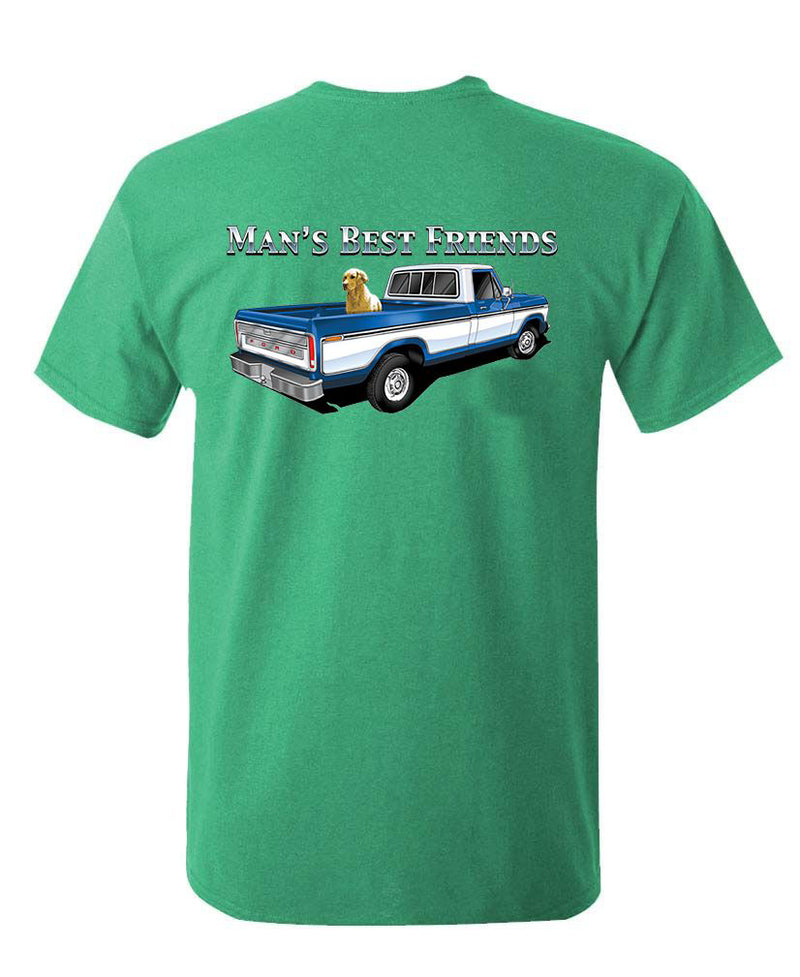 Ford “Man’s Best Friends” Vintage Pickup & Dog T-Shirt