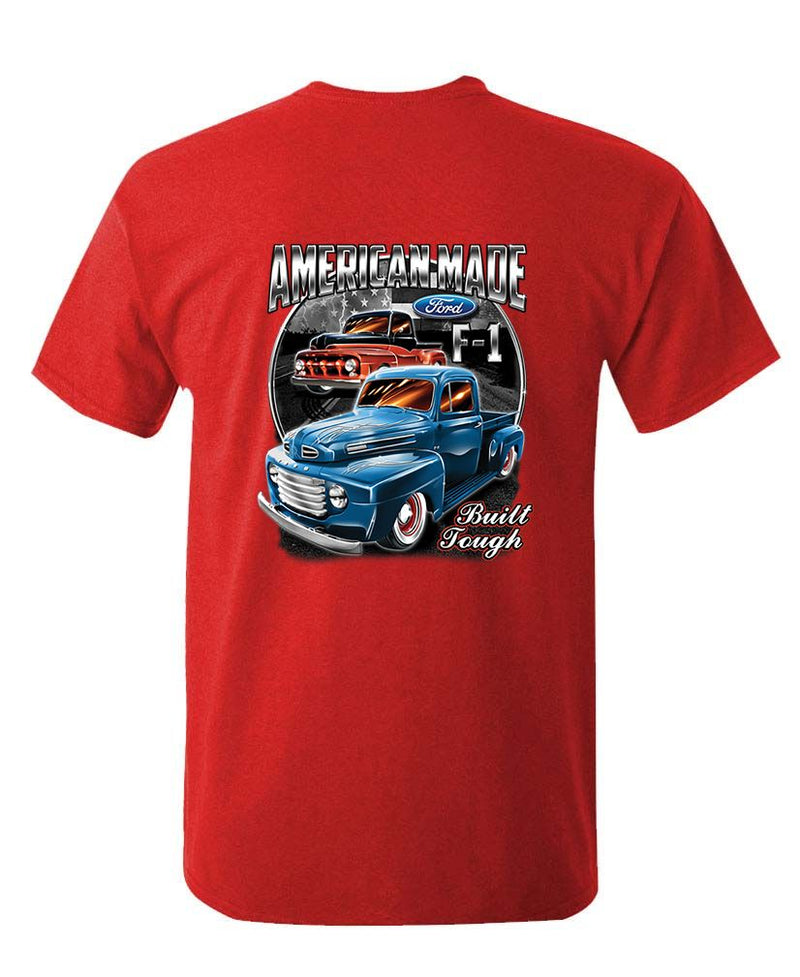 American Made Ford F-1 “Built Tough” Classic Truck T-Shirt
