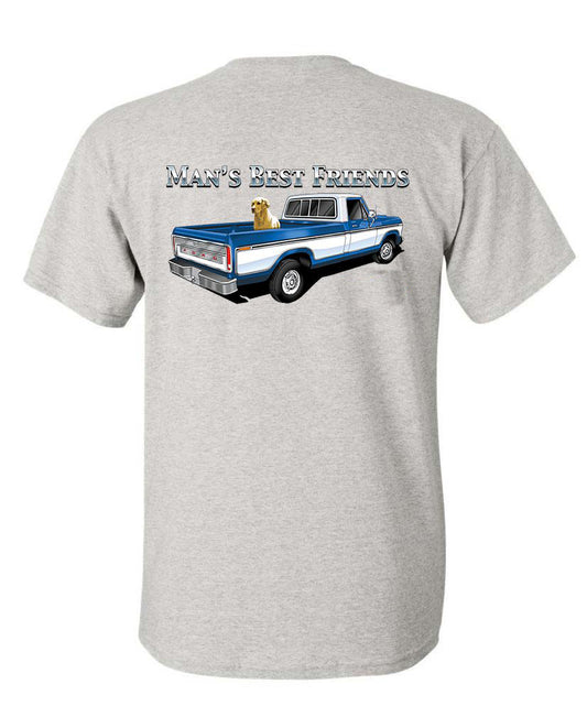 Ford “Man’s Best Friends” Vintage Pickup & Dog T-Shirt