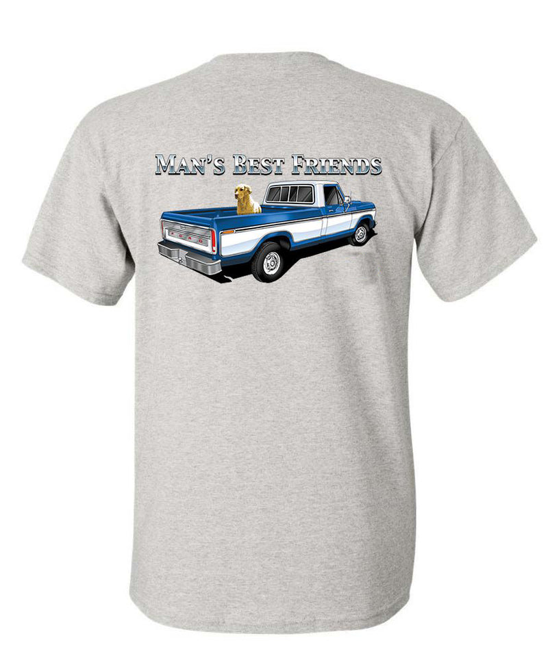 Ford “Man’s Best Friends” Vintage Pickup & Dog T-Shirt