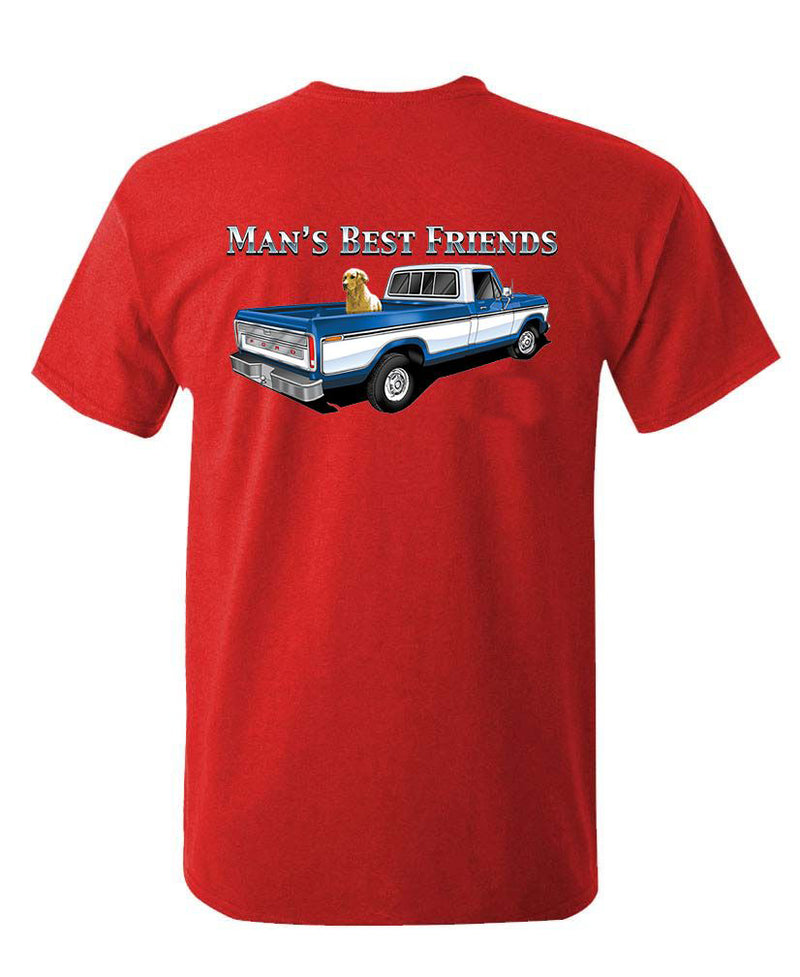 Ford “Man’s Best Friends” Vintage Pickup & Dog T-Shirt