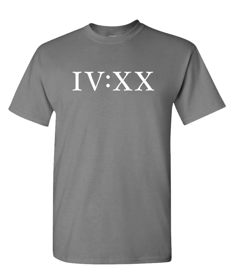 420 ROMAN TIME - Unisex Cotton T-Shirt Tee Shirt