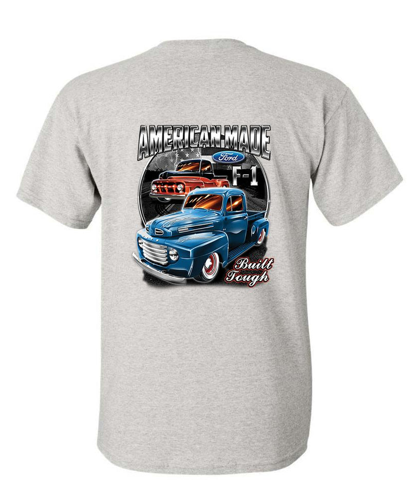 American Made Ford F-1 “Built Tough” Classic Truck T-Shirt