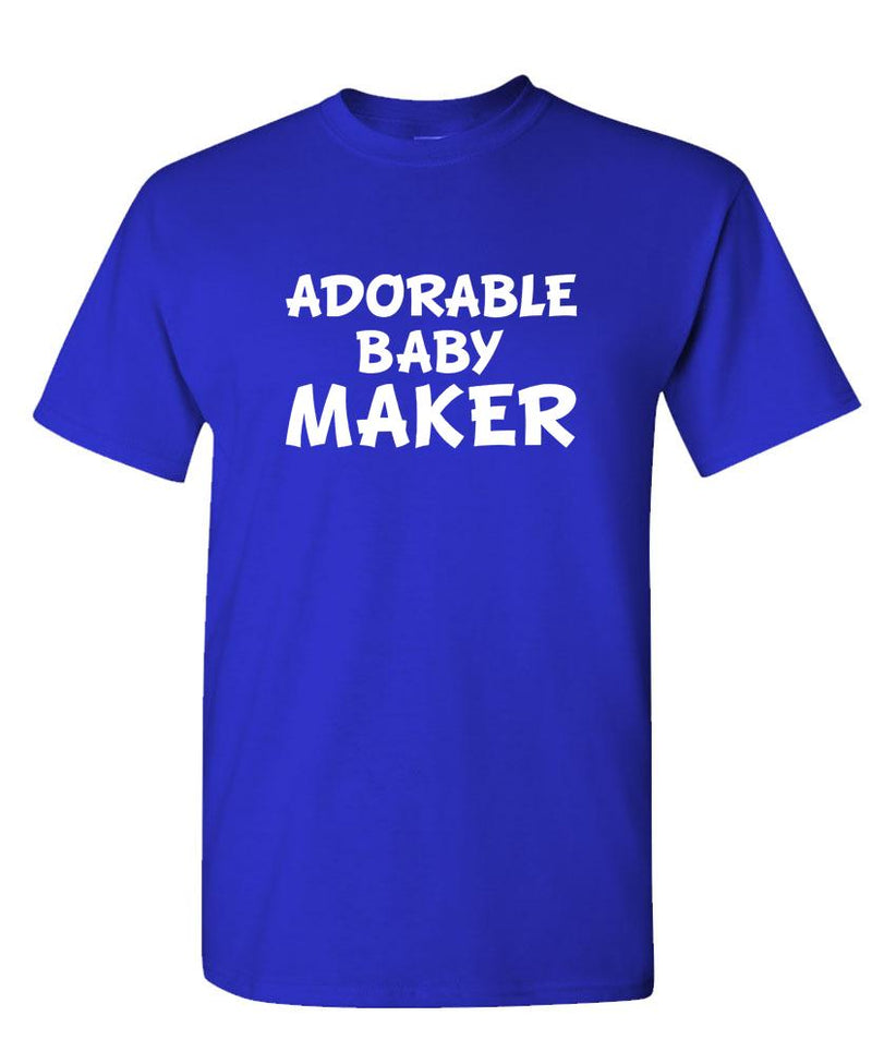 ADORABLE BABY MAKER - Unisex Cotton T-Shirt