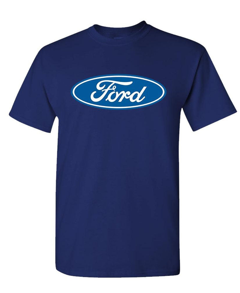 Ford Logo T-Shirt Black – Classic Blue Oval Tee for Men & Women Car Entusiast