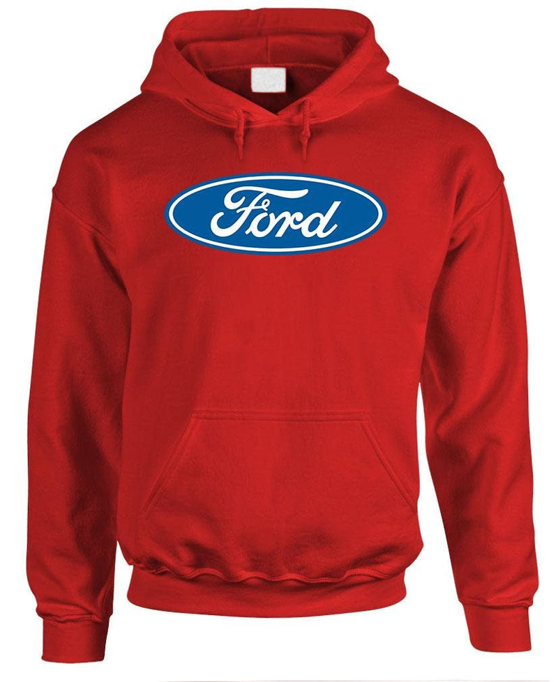 Ford Logo Hoodie Black – Classic Blue Oval Tee for Men & Women | Car Enthusiast