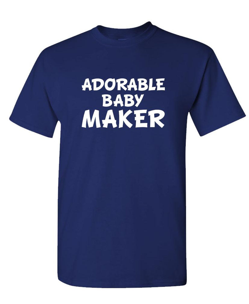 ADORABLE BABY MAKER - Unisex Cotton T-Shirt