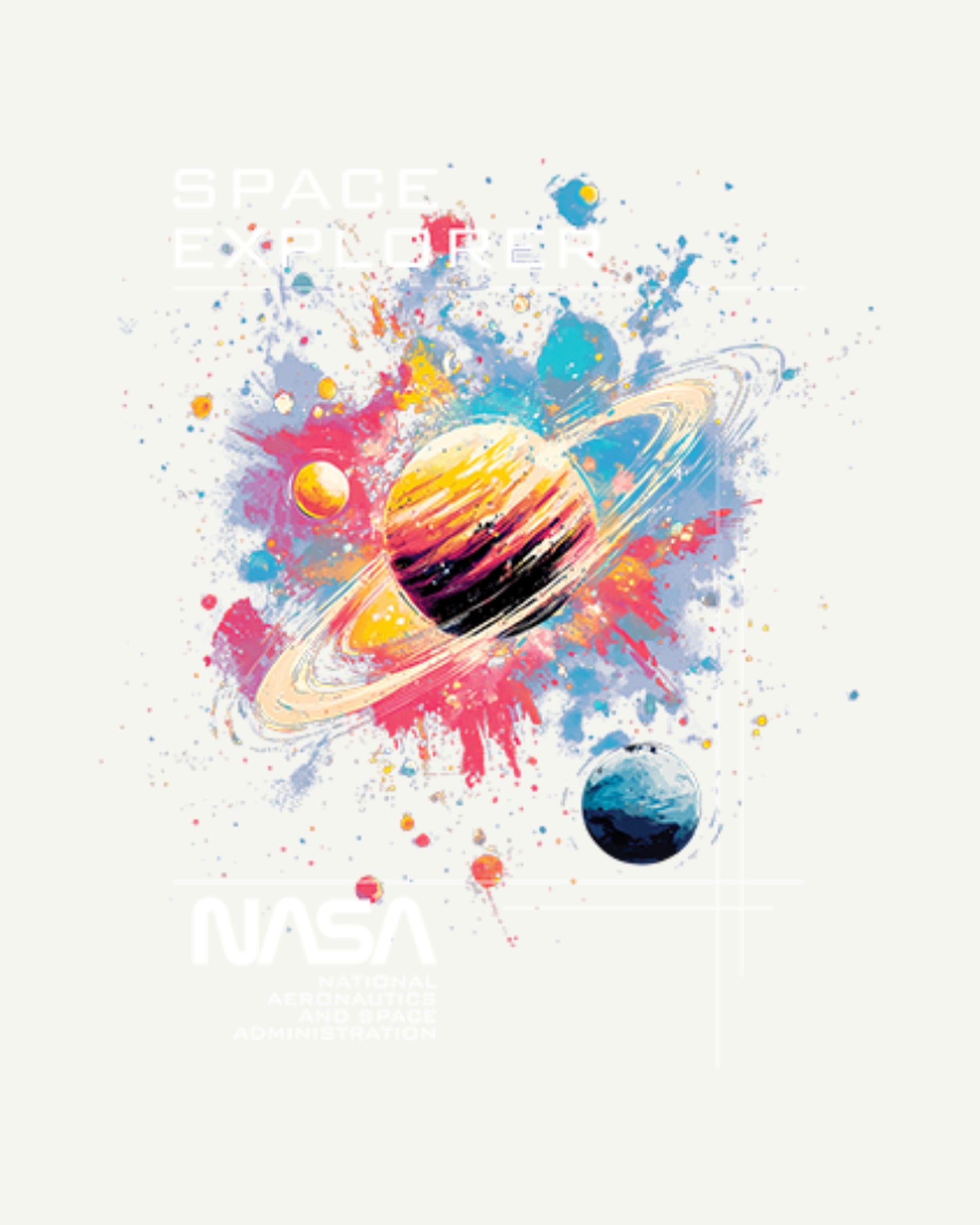 NASA Space Explorer - Graphic Design
