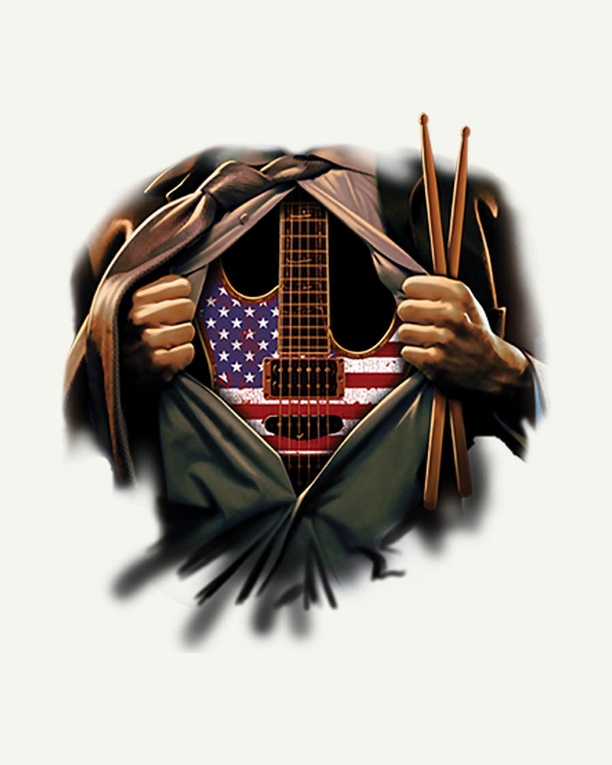 super guitar - Graphic Design