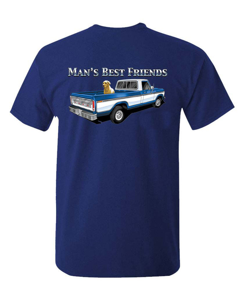 Ford “Man’s Best Friends” Vintage Pickup & Dog T-Shirt