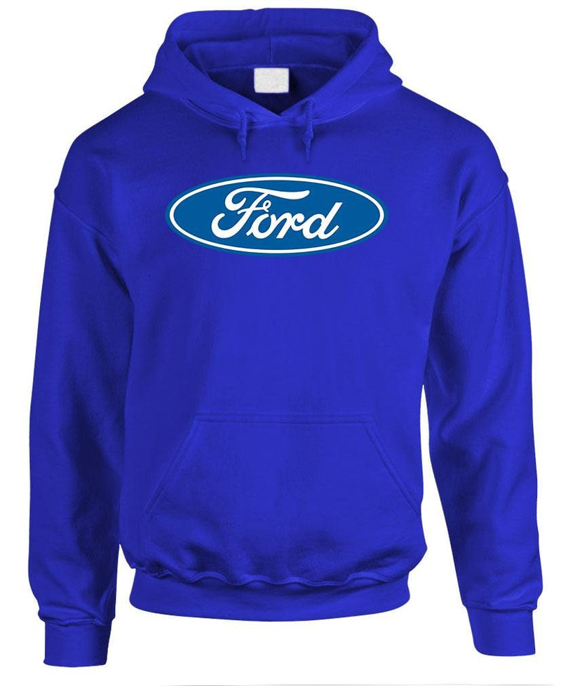 Ford Logo Hoodie Black – Classic Blue Oval Tee for Men & Women | Car Enthusiast