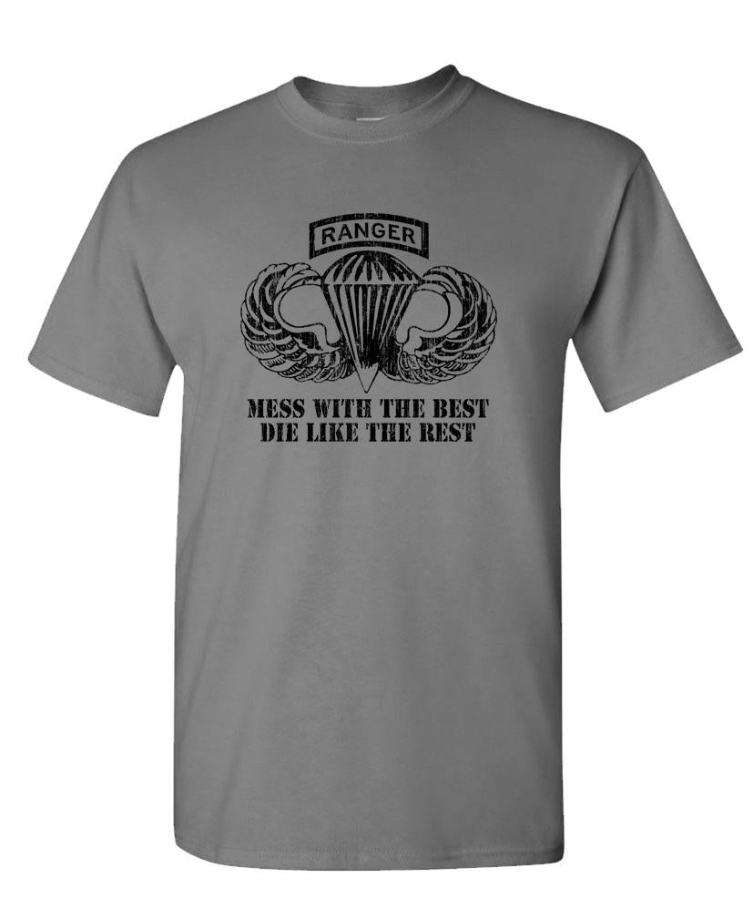 AIRBORNE RANGER - army special forces fight - Cotton Unisex T-Shirt
