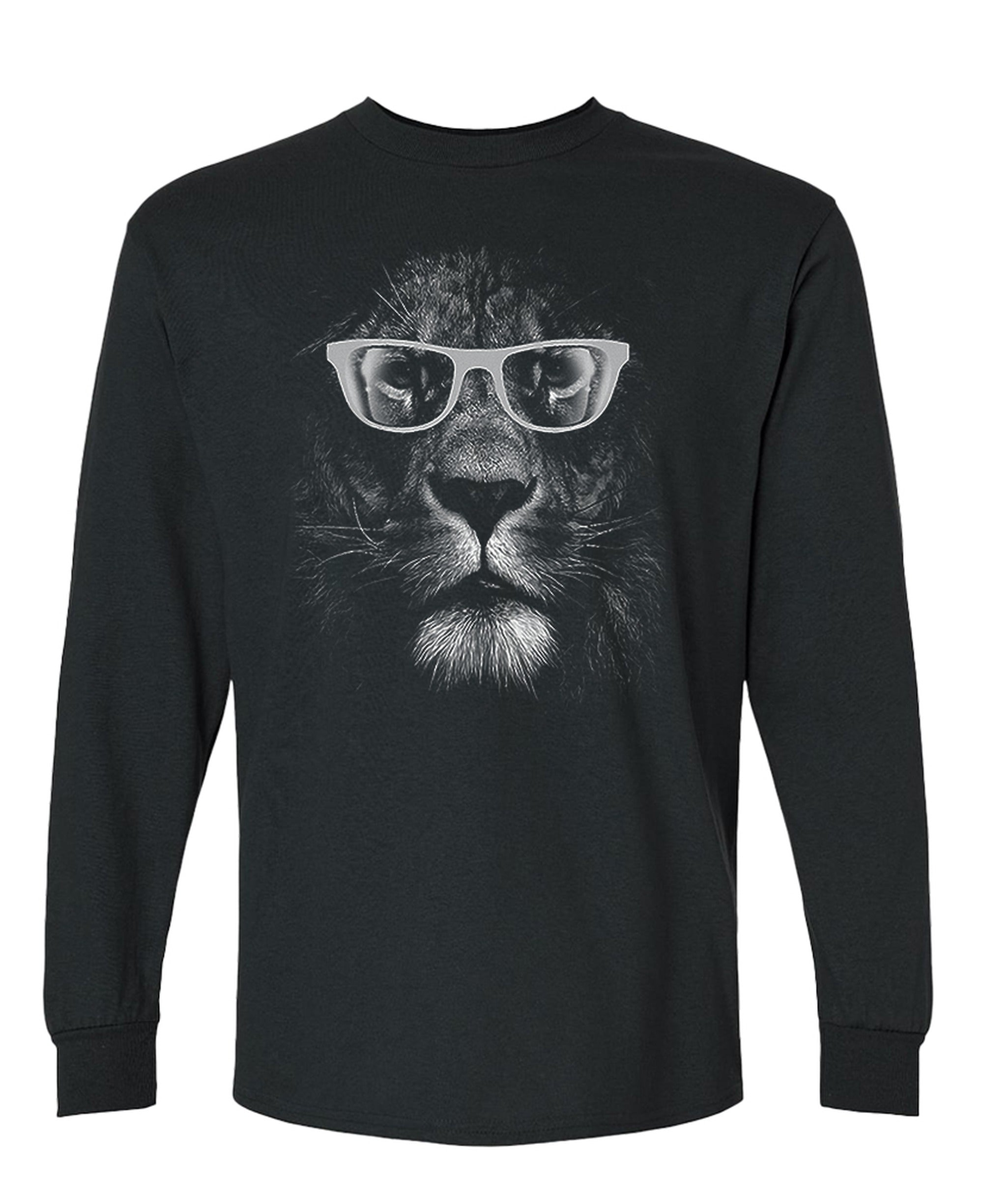 lion glasses - Long Sleeve T-Shirt