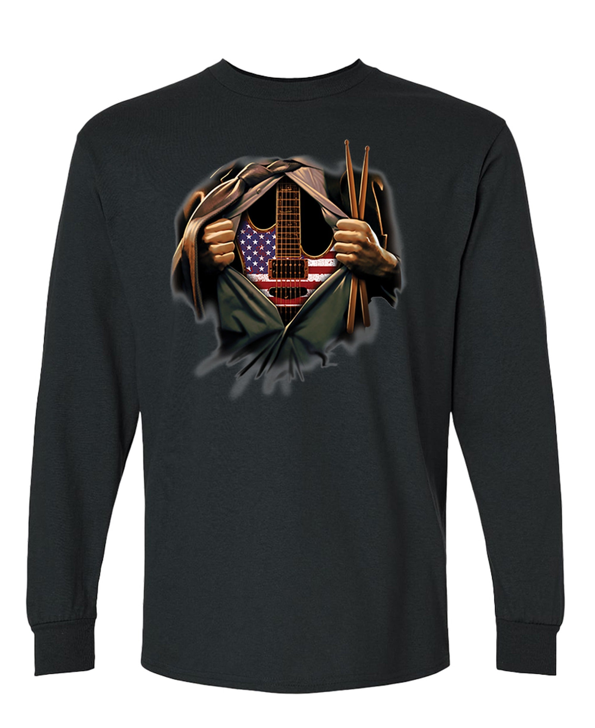 super guitar - Long Sleeve T-Shirt