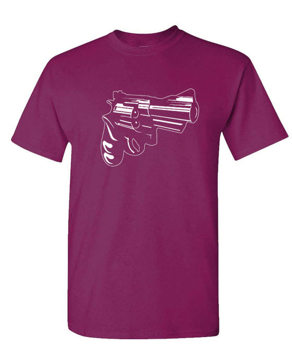 Pistol T-Shirt 38 Special Revolver Gun Rights 2nd Amendment Funny Graphic Tee Gift Men Women - Berry