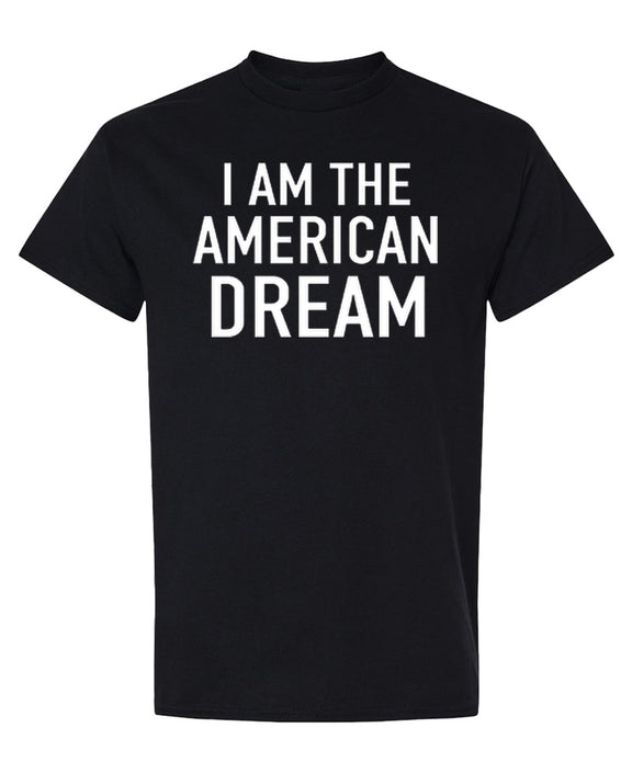 American Dream T-Shirt Hip Hop Rap Culture Graphic Novelty Tee Funny Gift Shirt for Men Women - Black