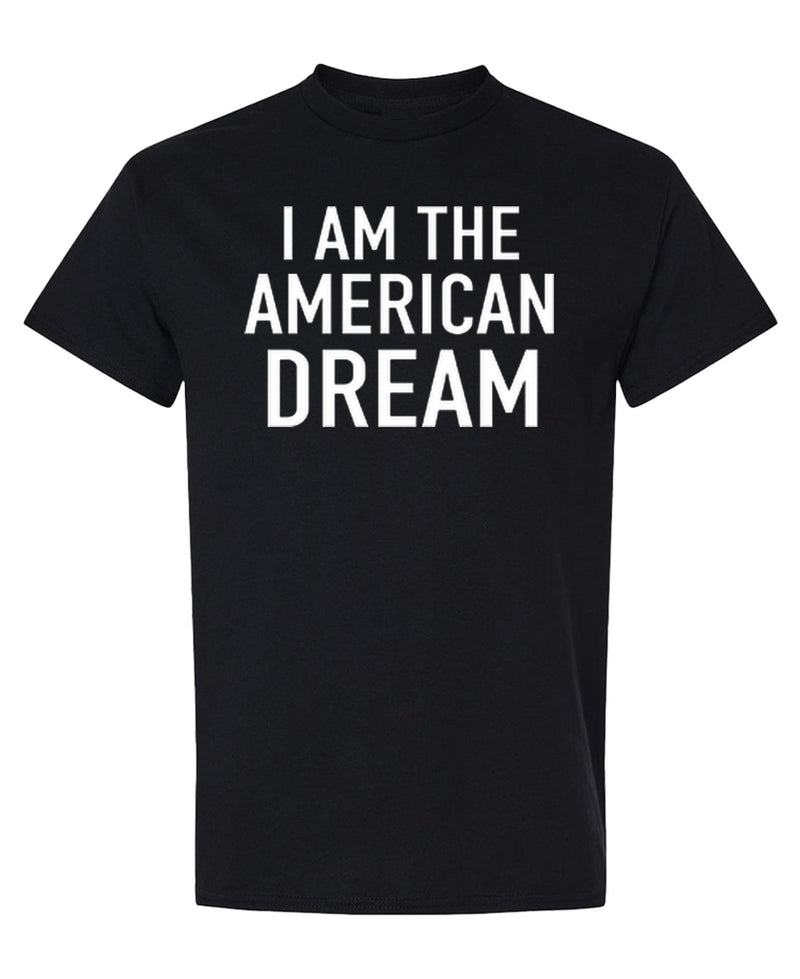 American Dream T-Shirt Hip Hop Rap Culture Graphic Novelty Tee Funny Gift Shirt for Men Women - Black