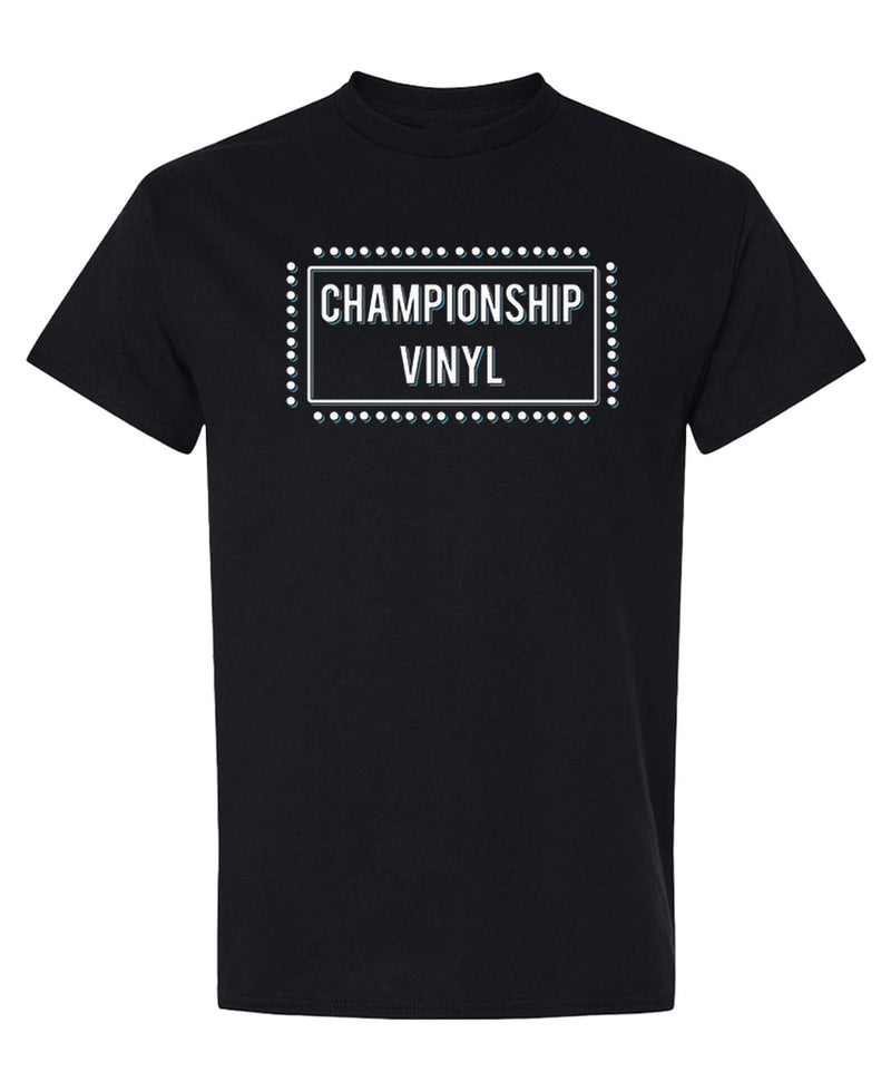 Vinyl Records T-Shirt Retro Music Lover Gift Funny Graphic Novelty Tee Vintage Album Cover Men Women - Black