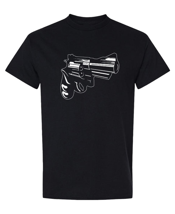 Pistol T-Shirt 38 Special Revolver Gun Rights 2nd Amendment Funny Graphic Tee Gift Men Women - Black