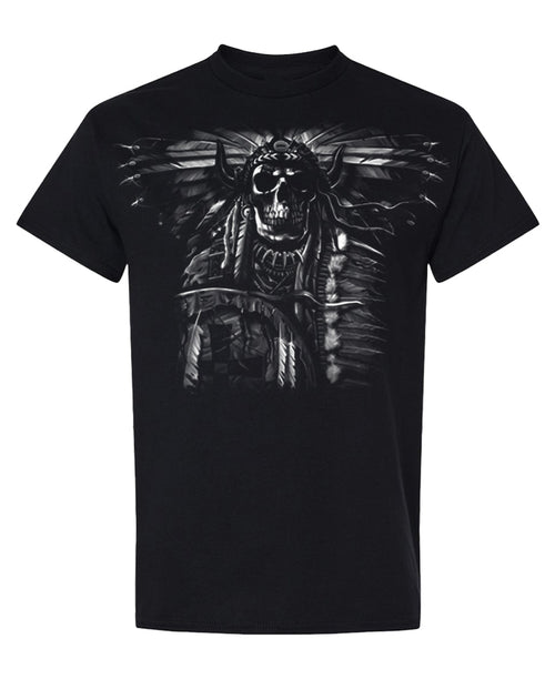 indian skull dream - T-Shirt