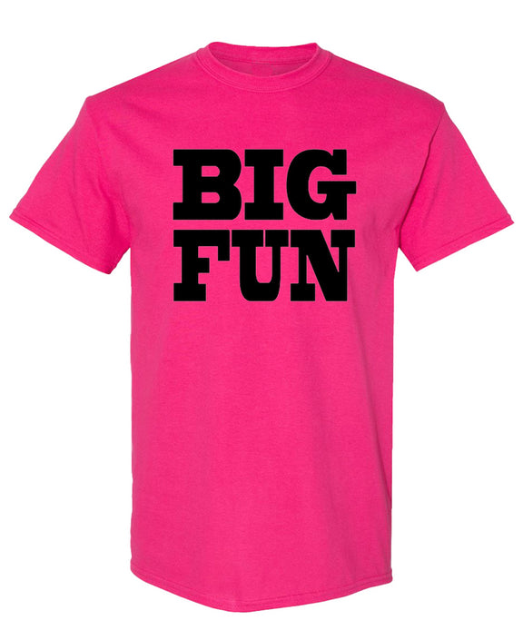 Retro Movie T-Shirt Big Fun Vintage 80s Throwback Graphic Tee Funny Nostalgic Novelty Gift Men Women - Heliconia