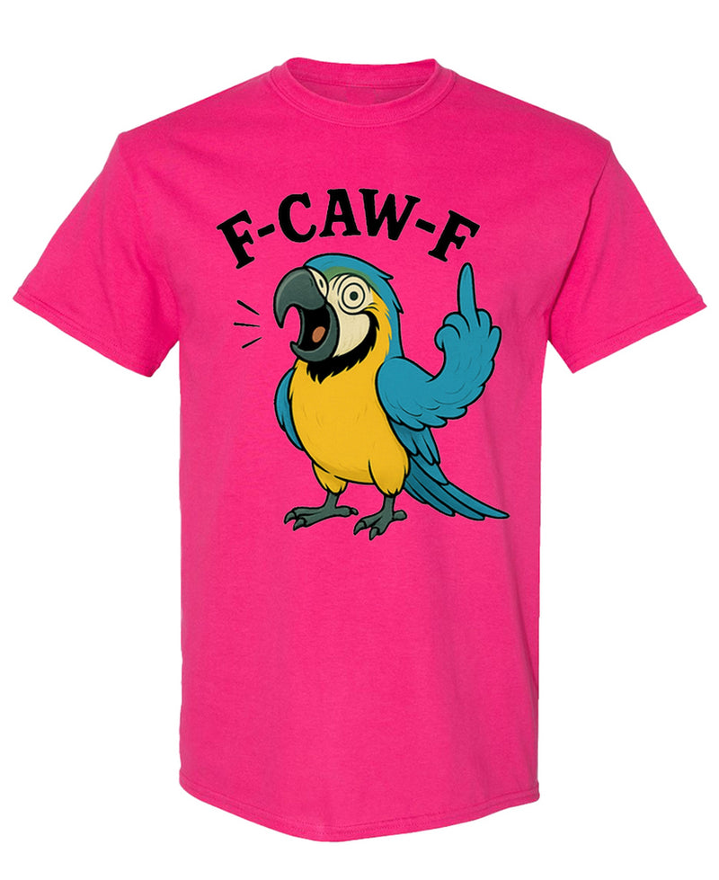 Funny Macaw T-Shirt Parrot Bird Lover Graphic Tee Novelty Gift Joke Sarcastic Humor Men Women - Heliconia